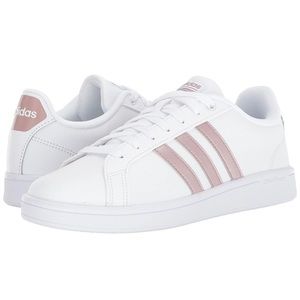 adidas shoes with rose gold stripes